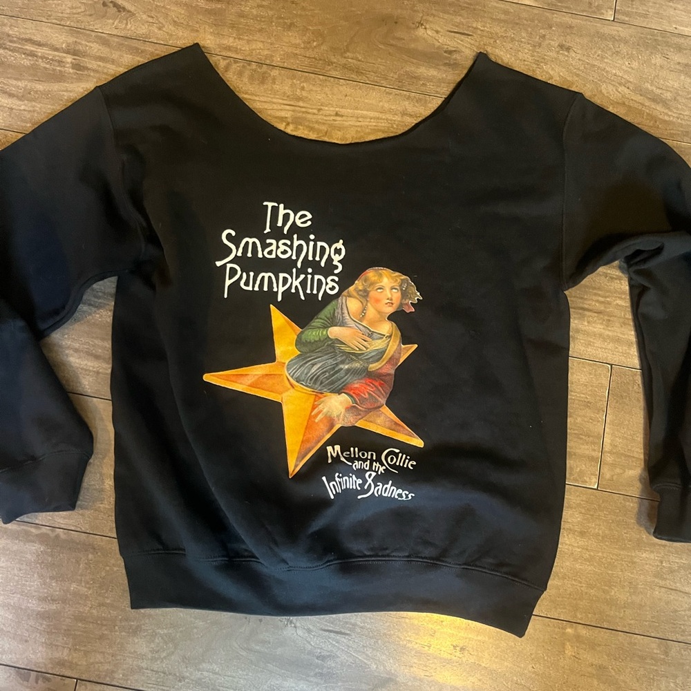Black Smashing Pumpkins Sweatshirt